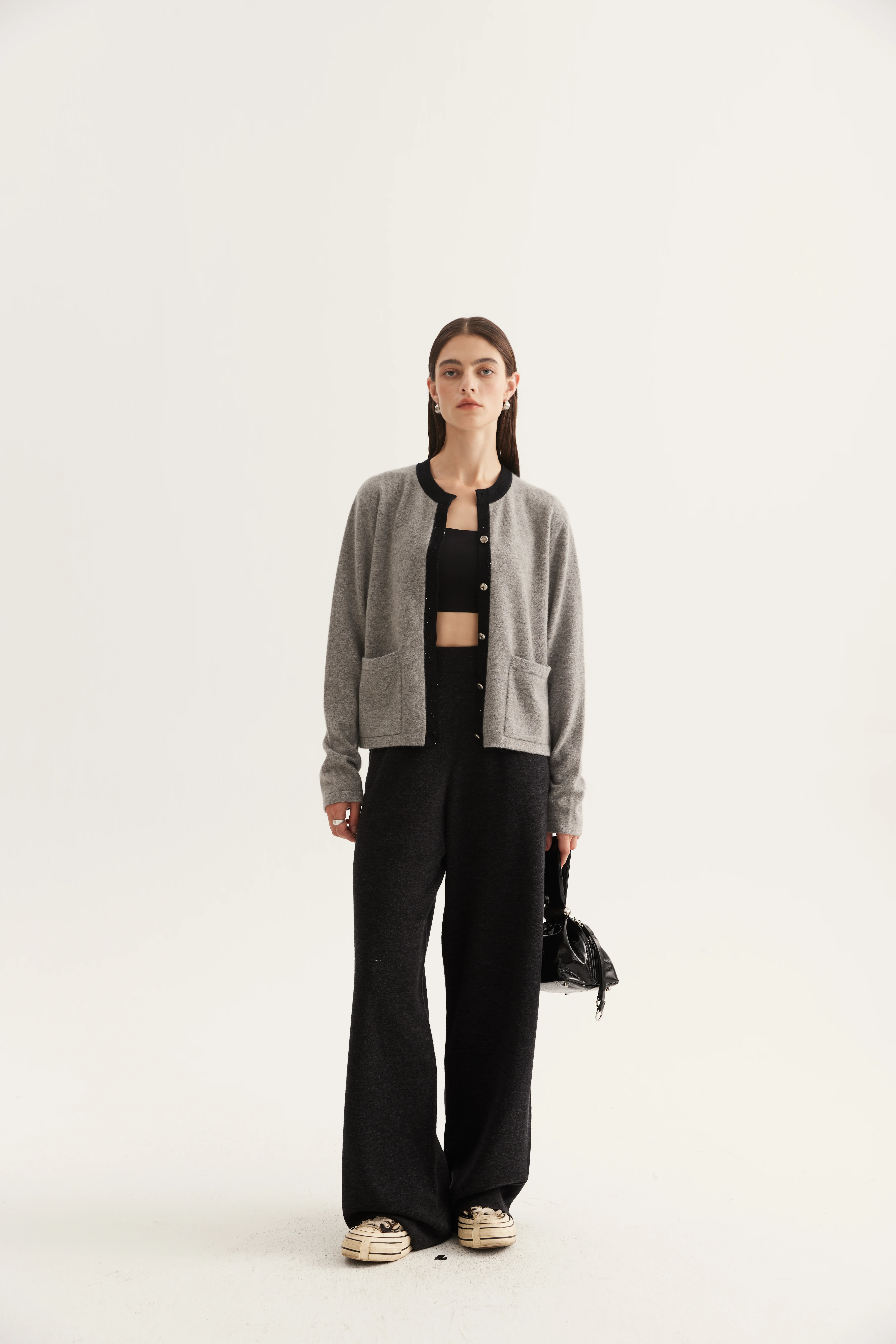 Pocket Cashmere Cardigan reference view 2