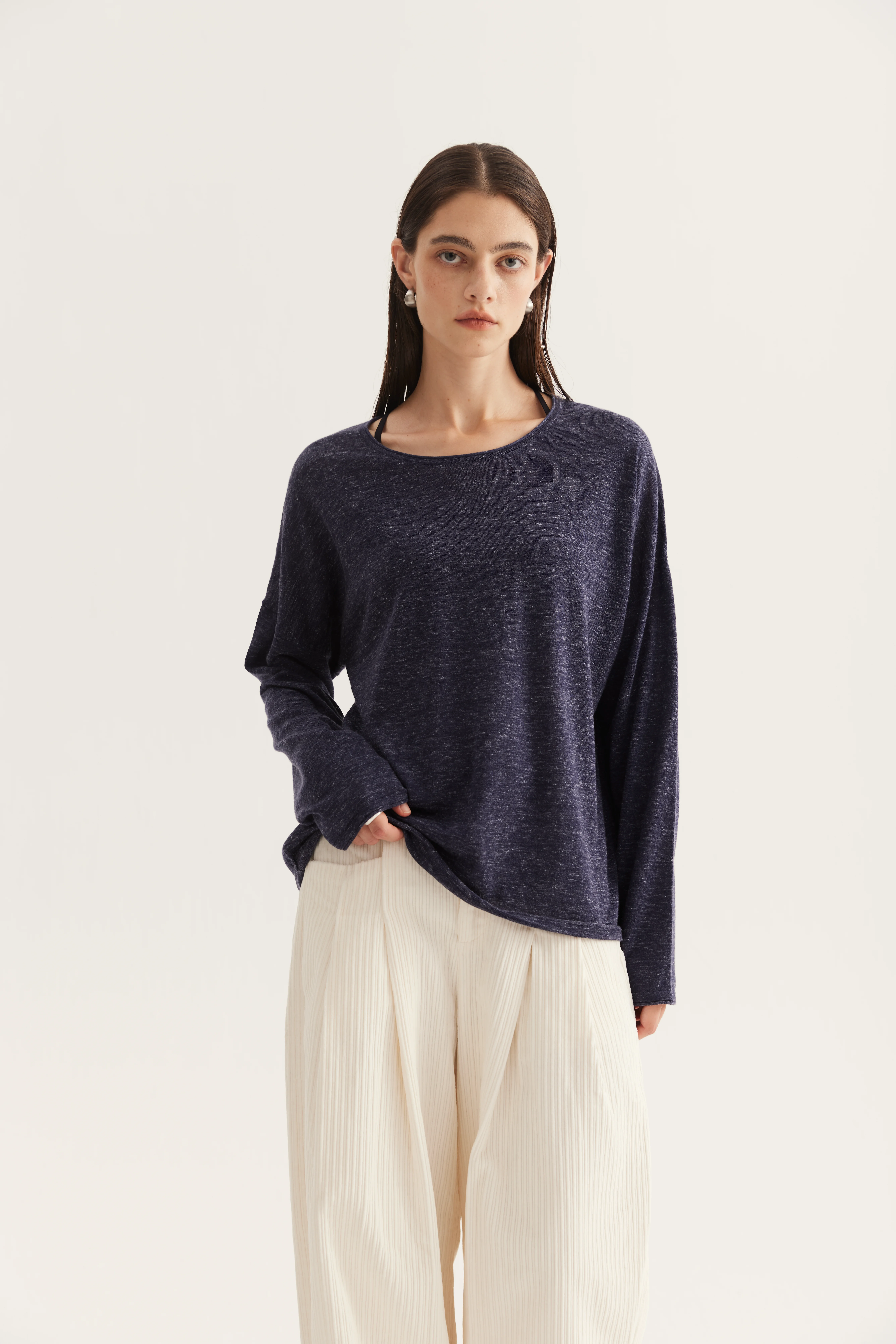 Wool Hemp Silk Matching Knit Set product reference