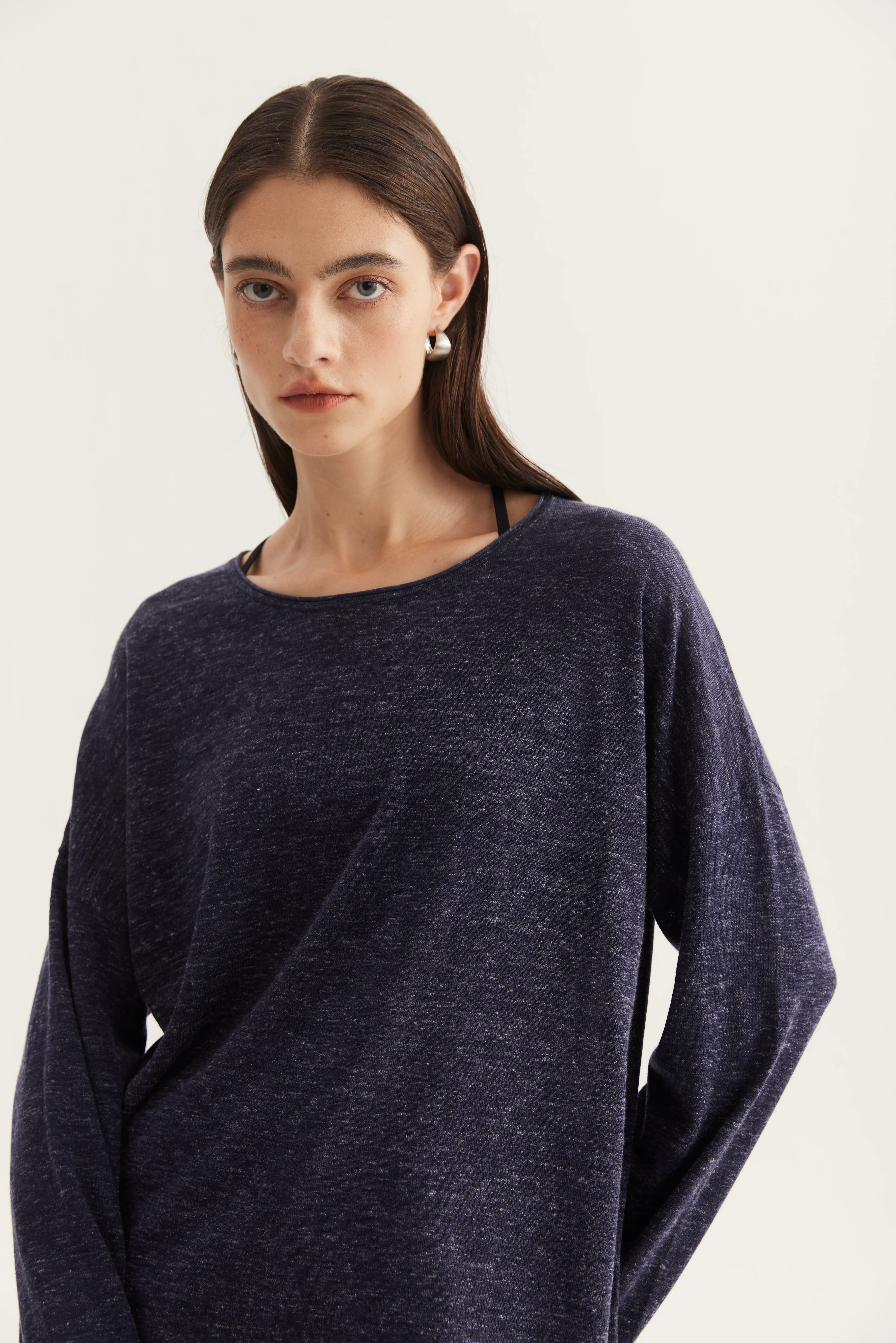 Wool Hemp Silk Matching Knit Set reference view 4