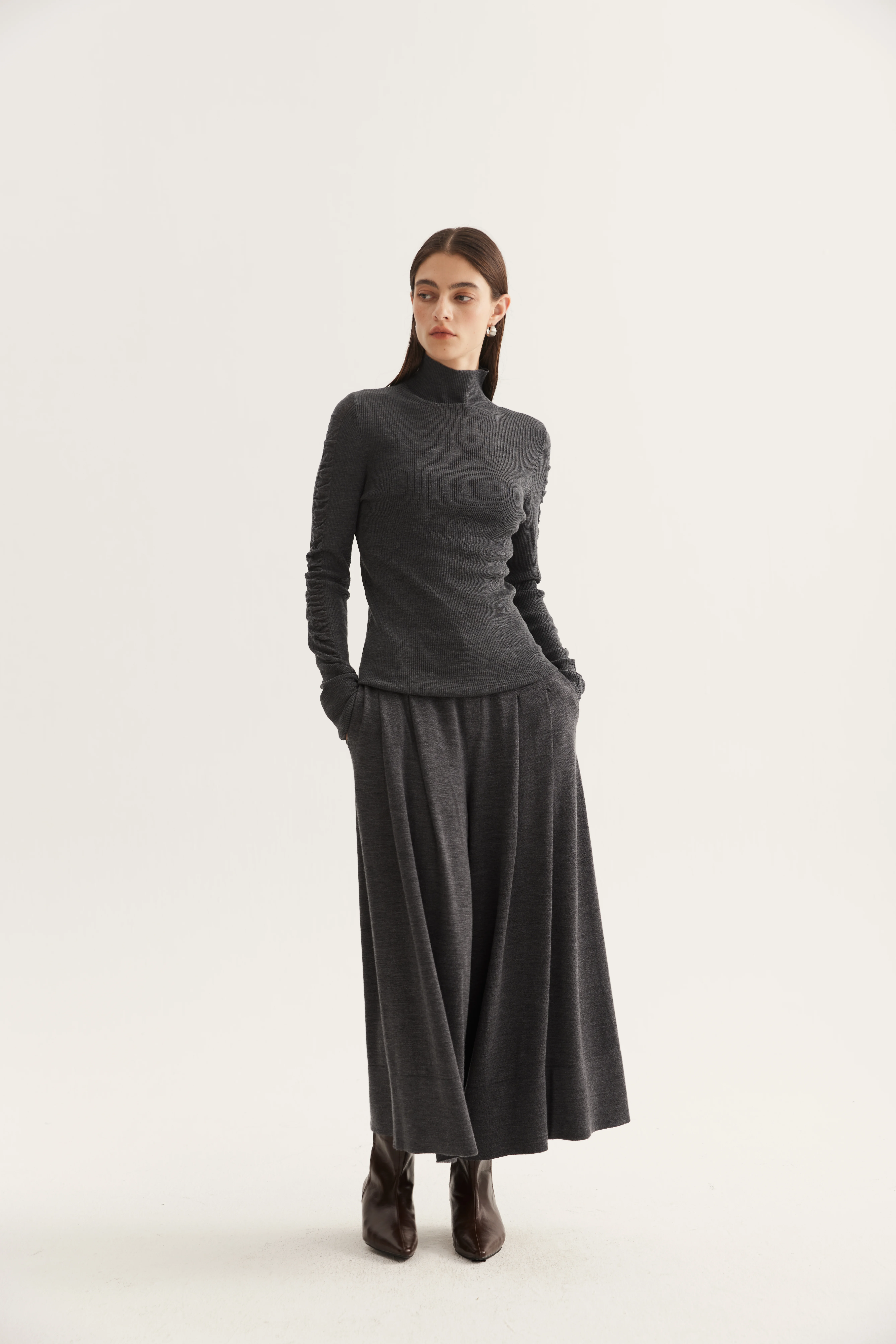 Fine-Gauge Wool Base-Layer Top product reference