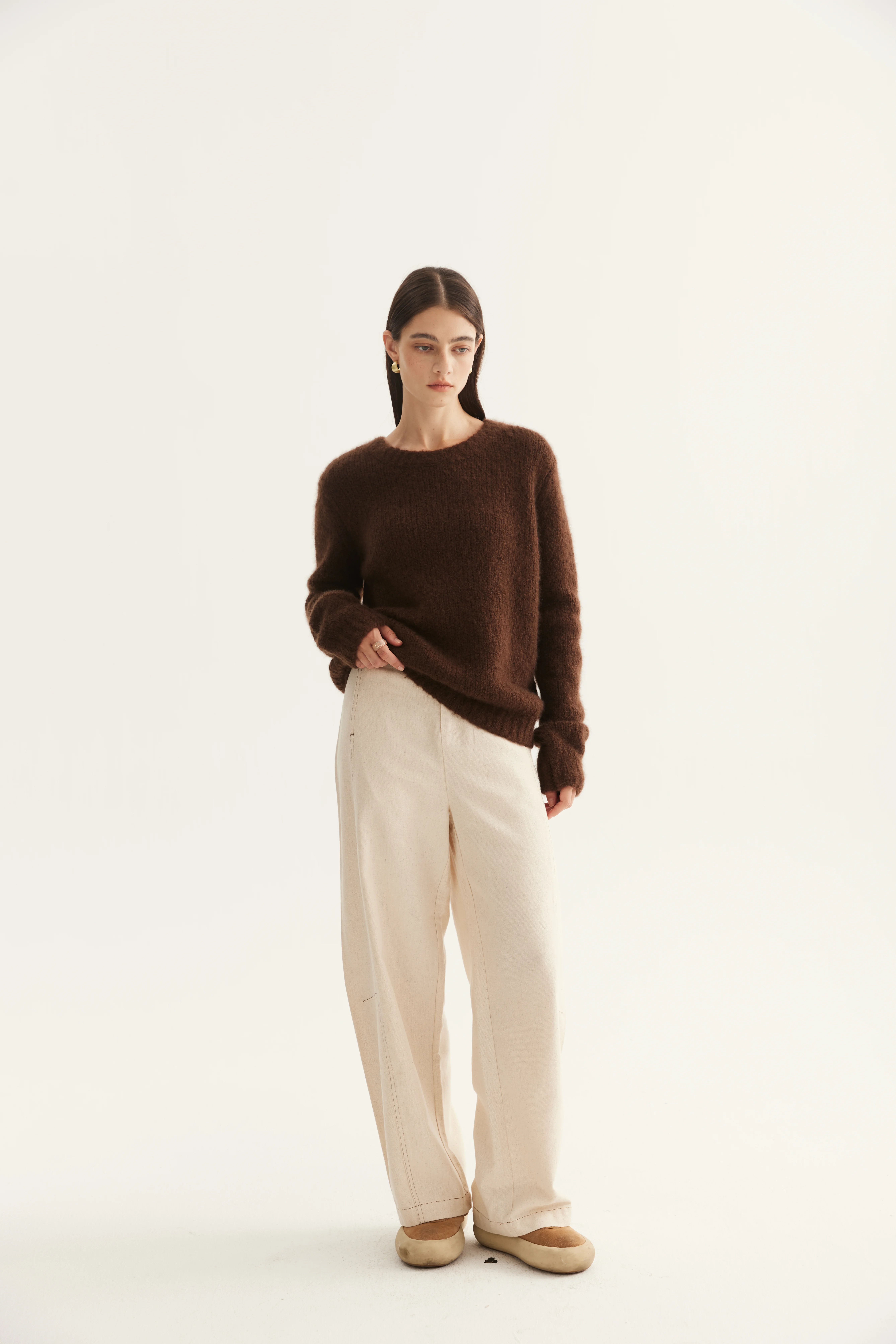 Cashmere Silk Crewneck Pullover product reference
