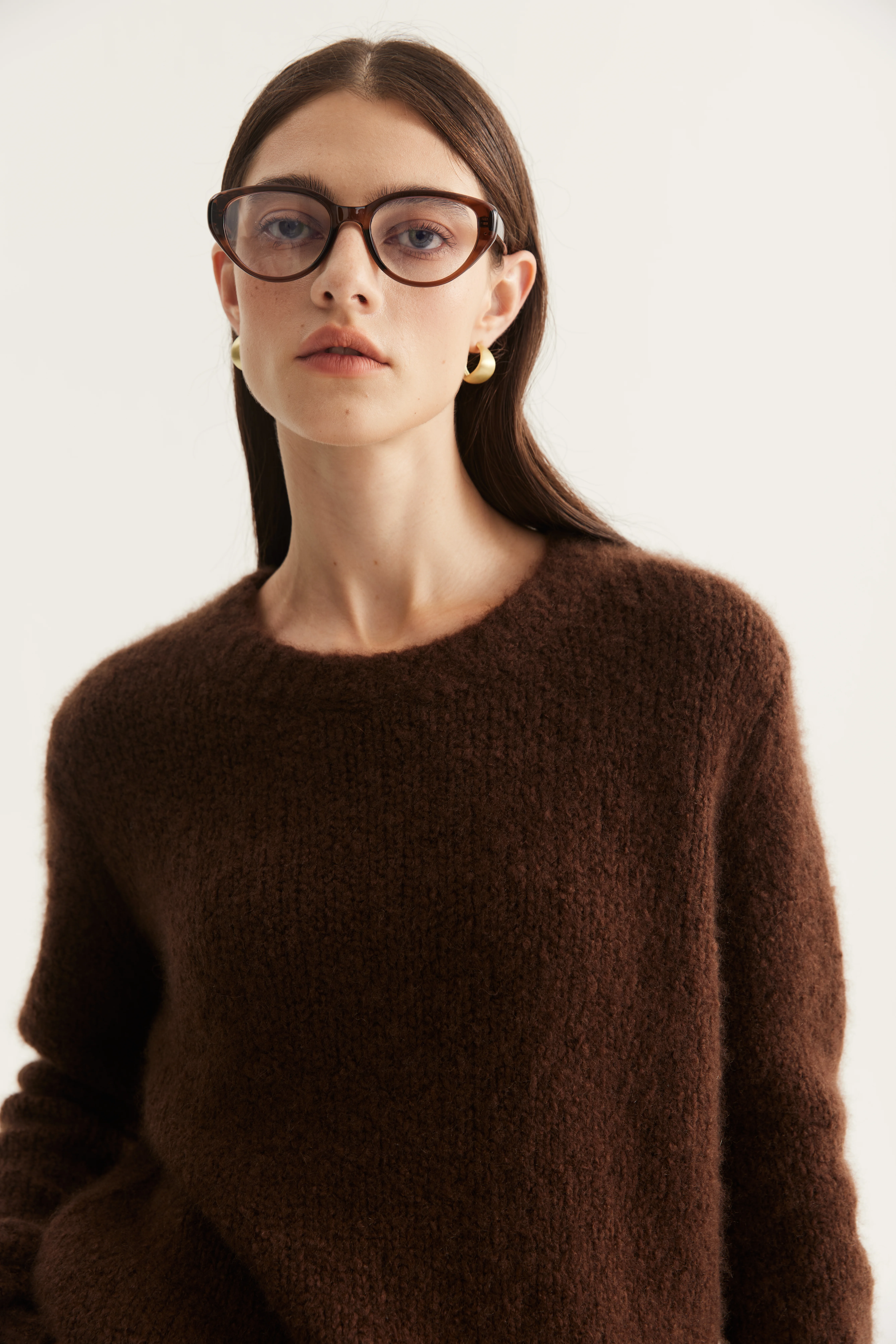 Cashmere Silk Crewneck Pullover reference view 6