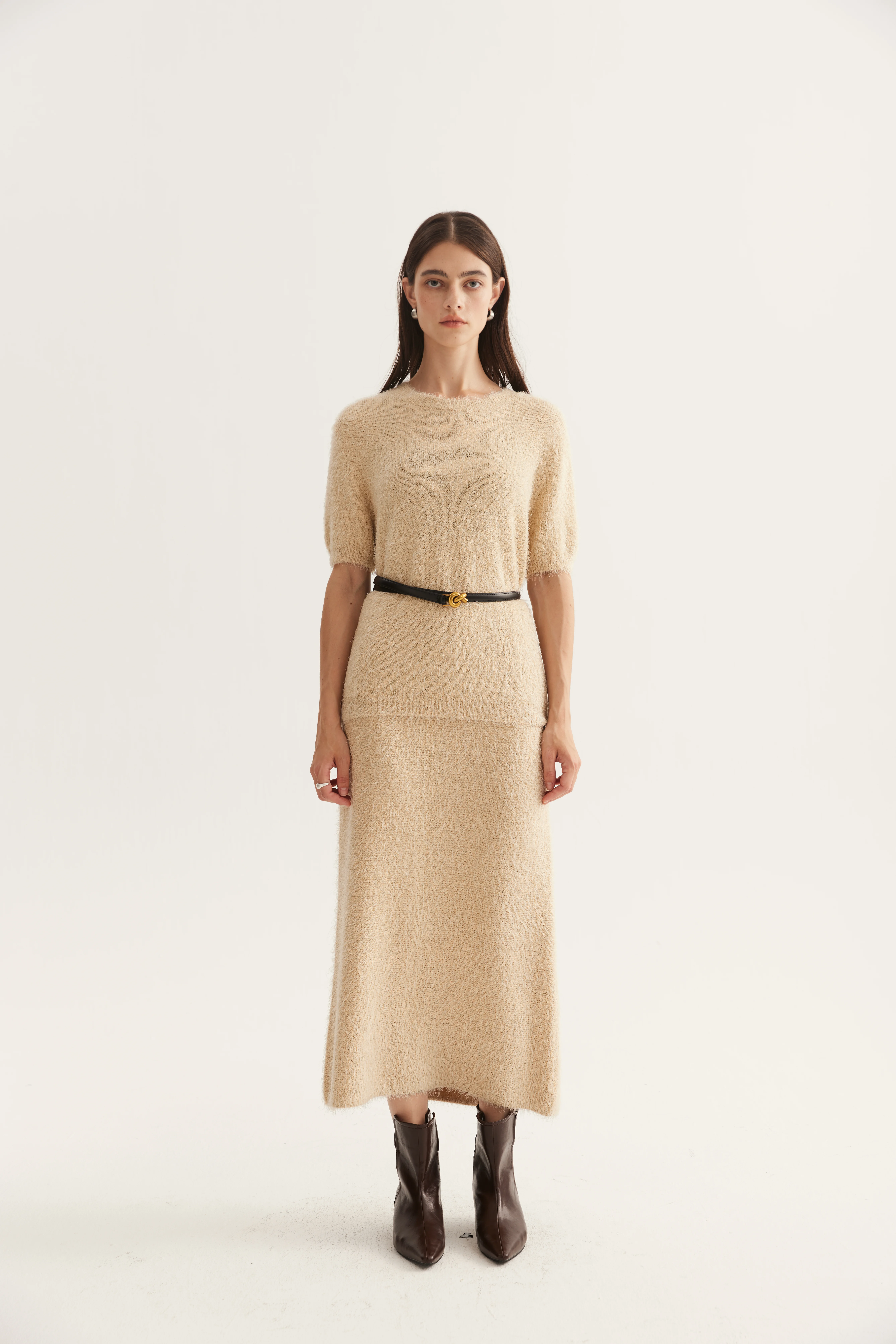 Silk Cashmere Matching Knit Set product reference